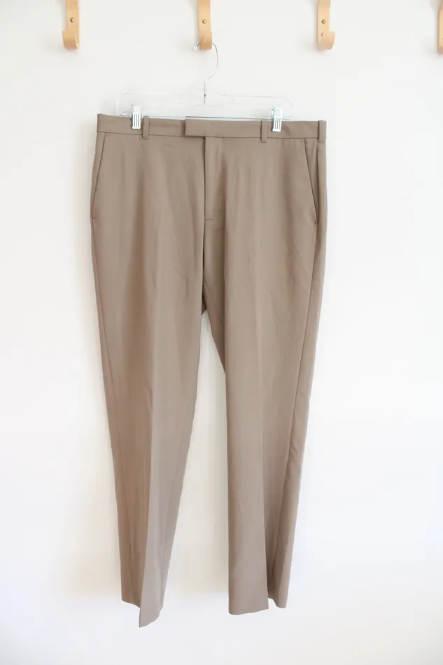Earrings Van Heusen Van Heusen Tan Dress Pants 34X30