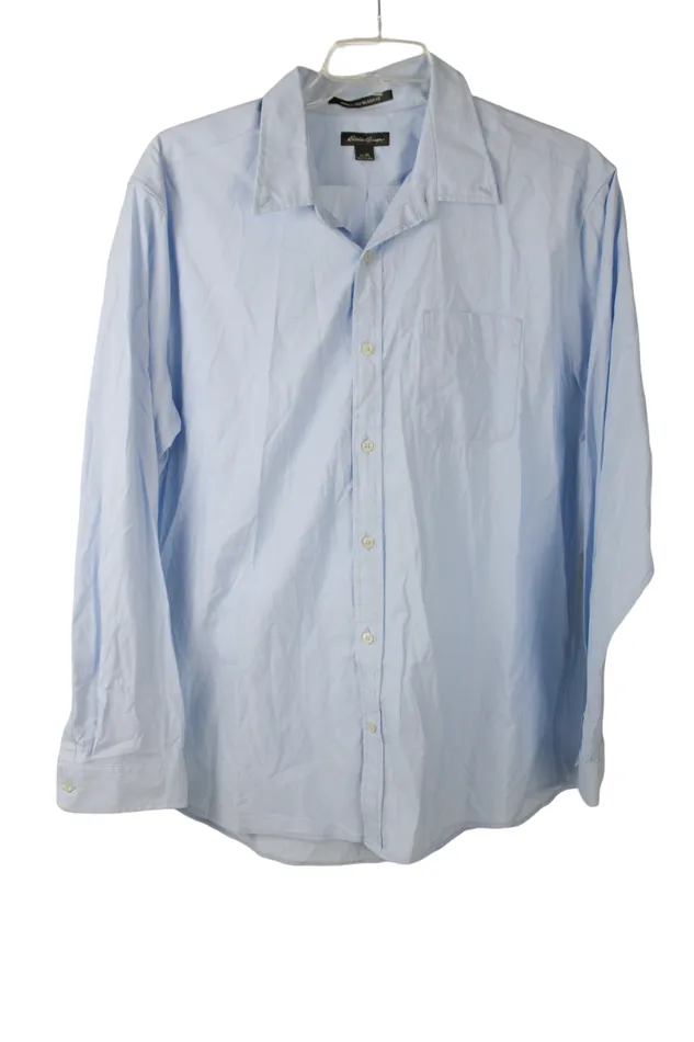 Eddie Bauer Blue Button Down Shirt XL Eddie Bauer Rings