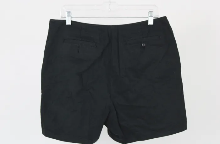 Eddie Bauer Rings Eddie Bauer Signature Twill Black High Rise Shorts 14