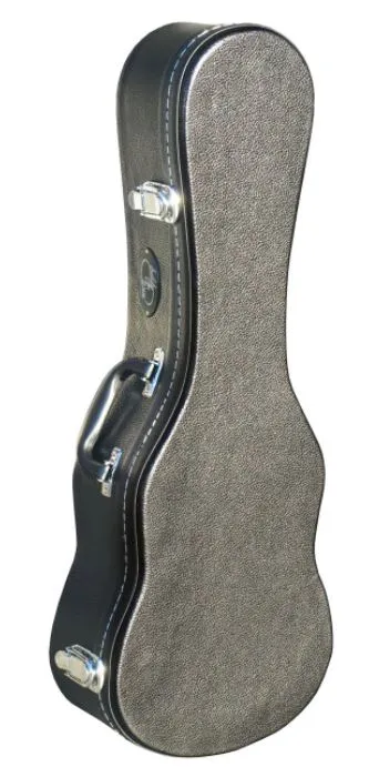 Eddy Finn Black Soprano Ukulele Hard Case SHSINTERNATIONA Rings