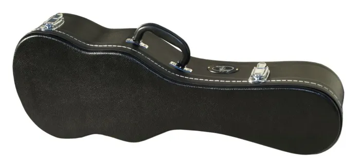 Eddy Finn Black Soprano Ukulele Hard Case SHSINTERNATIONA Rings