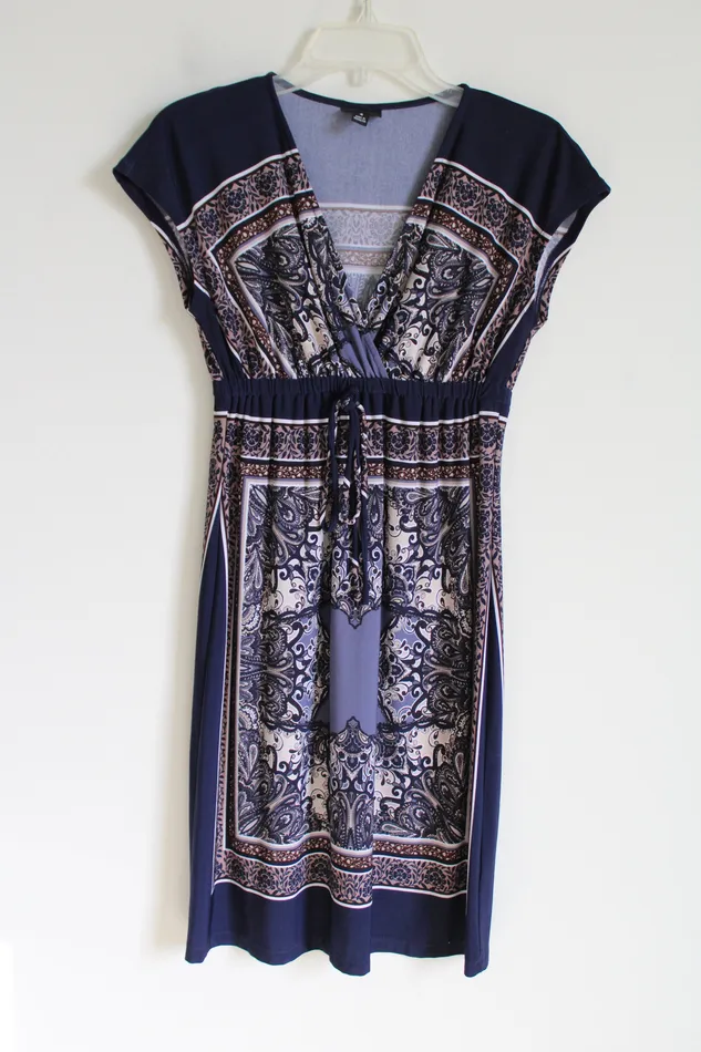 En Focus Rings En Focus Studio Blue Brown Dress 4