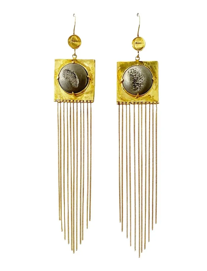 Erika Pea Earrings Eugenia Round Earring