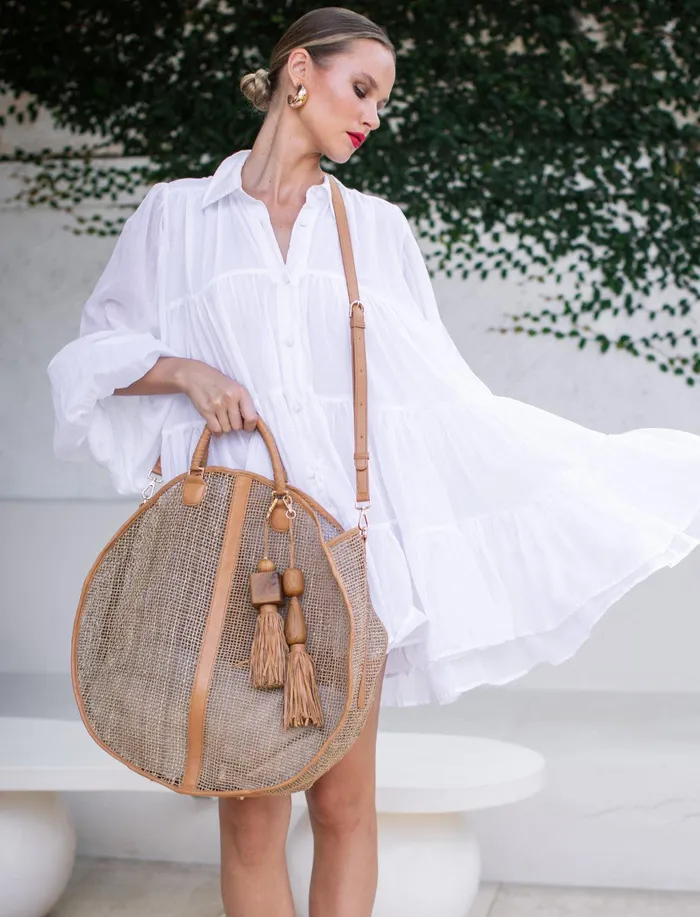 Erika Pea Earrings LIZZY JUMBO BAG Erika Pea Earrings LIZZY JUMBO BAG