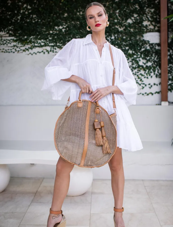 Erika Pea Earrings LIZZY JUMBO BAG Erika Pea Earrings LIZZY JUMBO BAG