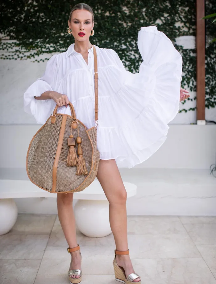 Erika Pea Earrings LIZZY JUMBO BAG Erika Pea Earrings LIZZY JUMBO BAG