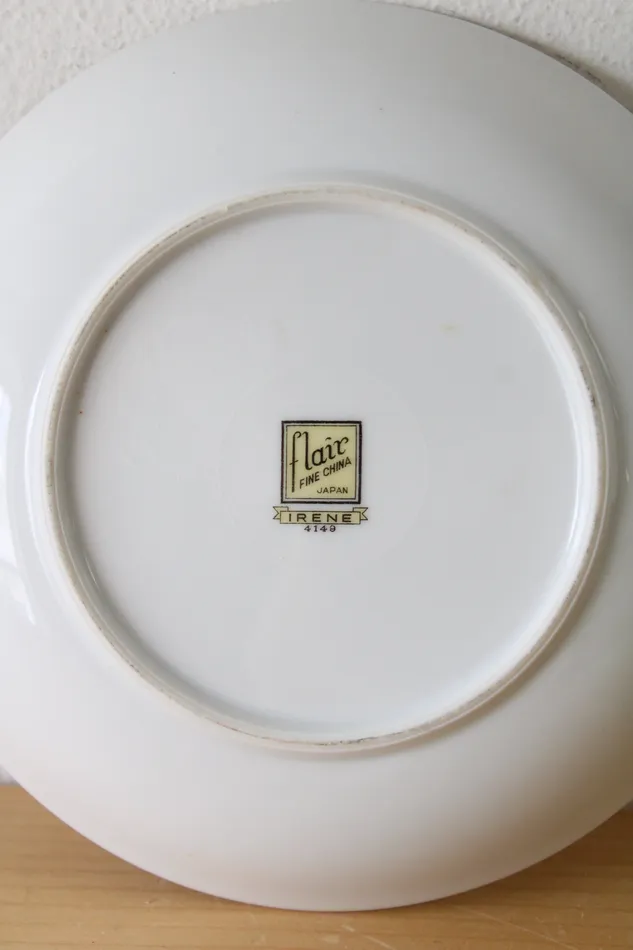 Flair Earrings Flair Fine China Japan Irene 4149 Dish 7