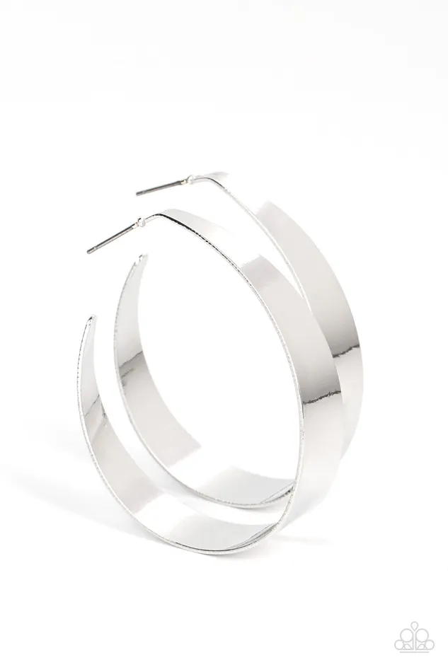 Flat Out Fashionable Silver Paparazzi Accessories Rings