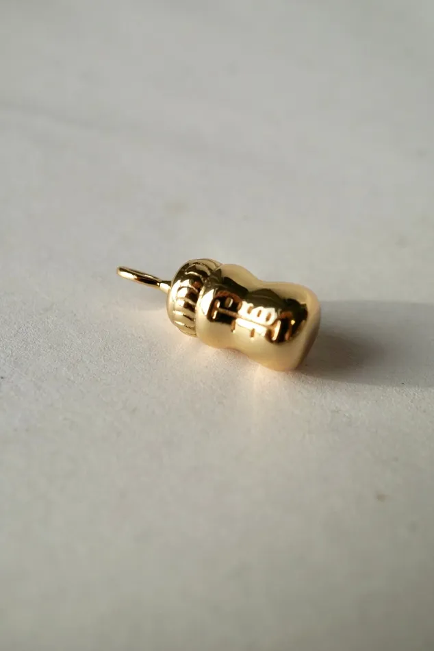 Foe Dear Earrings Baby Bottle Charm readytoship