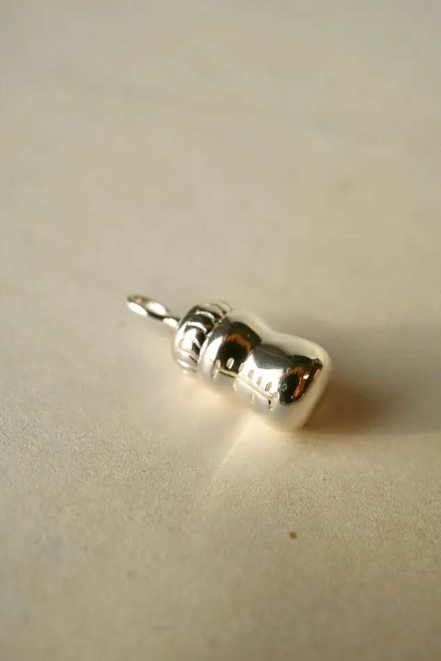 Foe Dear Earrings Baby Bottle Charm readytoship