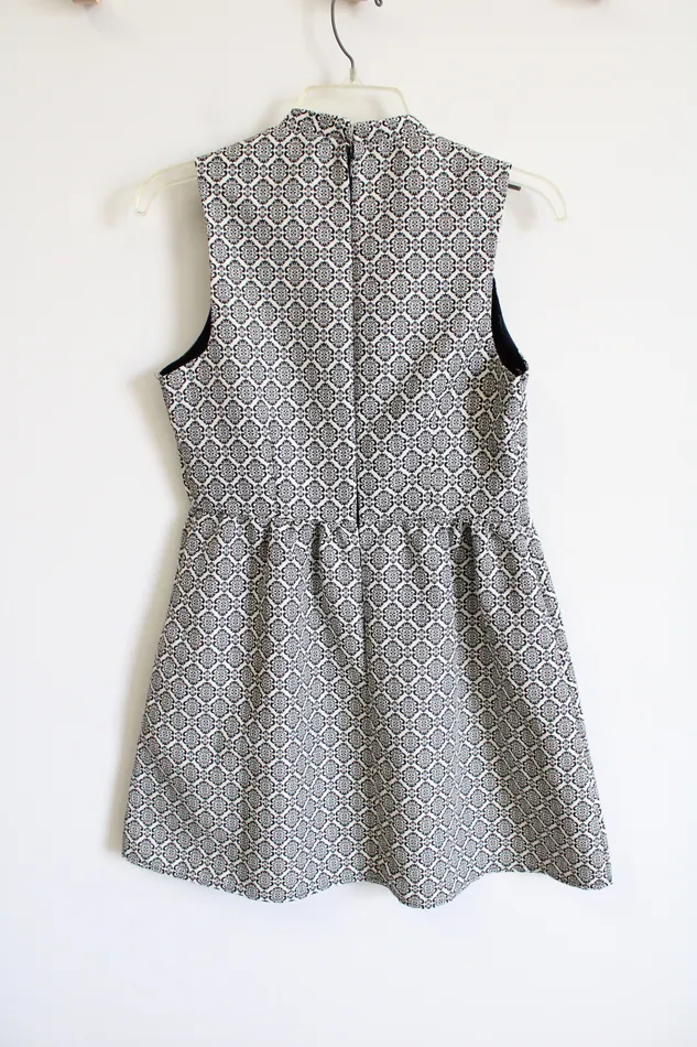 Forever 21 Forever 21 Navy Blue Cream Dress M Rings