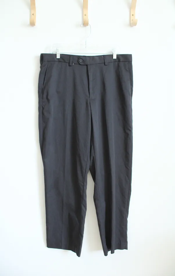 George Earrings George Gray Dress Pants 38X32