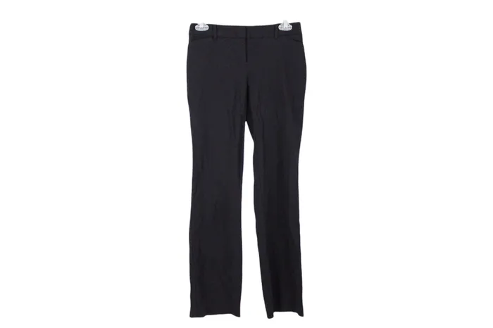 George George Black Stretch Dress Pants 4 Petite Rings