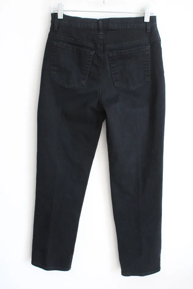 Gloria Vanderbilt Amanda Black Denim Jeans 6 Gloria Vanderbilt Rings