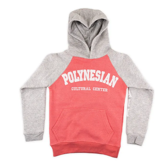GOGOSPORTS Rings Custom Polynesian Cultural Center Raglan Youth Hoodie 2Tone