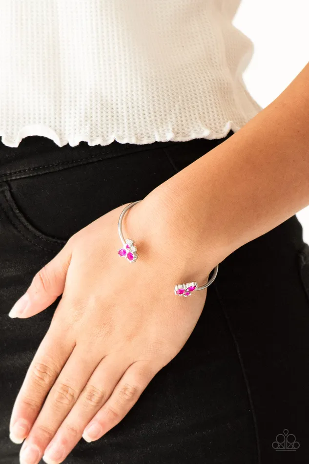 Going For Glitter Pink Paparazzi Accessories Necklaces