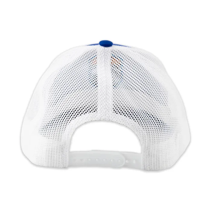 GREATMOUNTAINWE Rings Polynesian Cultural Center Palm Sunset Ball Cap Royal Blue White