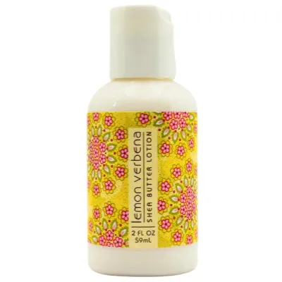 GREENWICH Earrings Greenwich Bay Lemon Verbena Shea Butter Lotion 2 oz