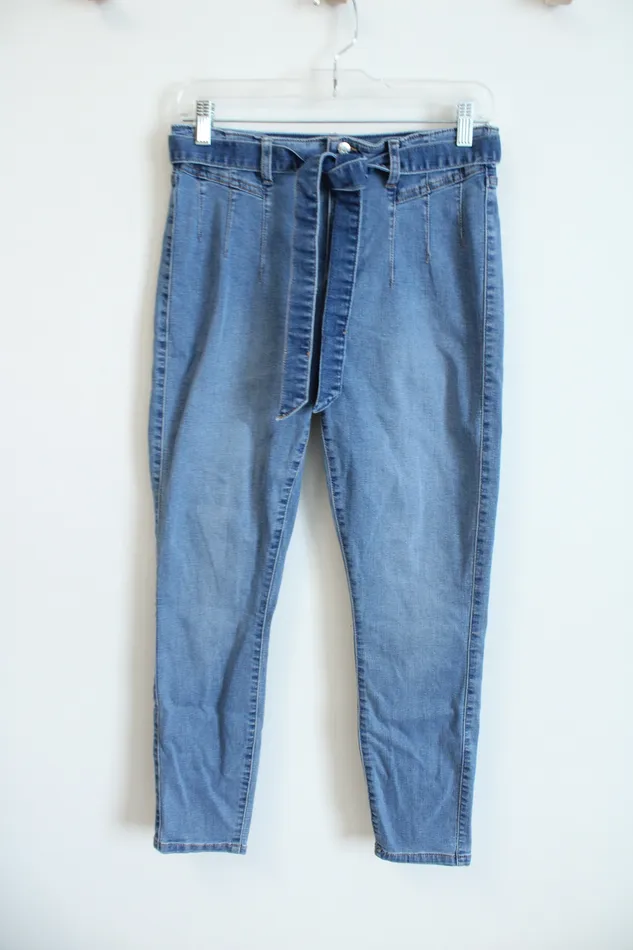 Guess Belted Skinny Jean 30 Guess Earrings