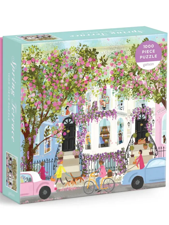 Hachette Book Group Earrings Spring Terrace Puzzle