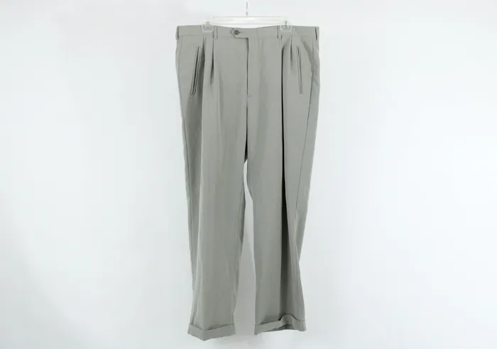 Haggar Comfort Equipped Green Pants 38X30 Haggar Earrings