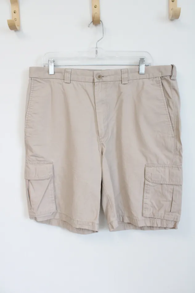 Haggar Earrings Haggar Khaki Cargo Shorts 36
