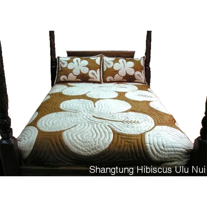HandSewn California King IslandInspired Quilt Bedspreads 120x 120 DBIHAWAII Earrings
