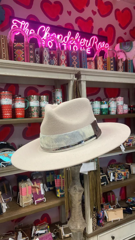 HATTERS OF AMERICA Earrings CORRAL DAKOTA FELT HAT BELLY
