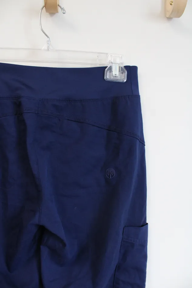 Helping Hands Rings Healing Hands Blue Scrub Pants XS