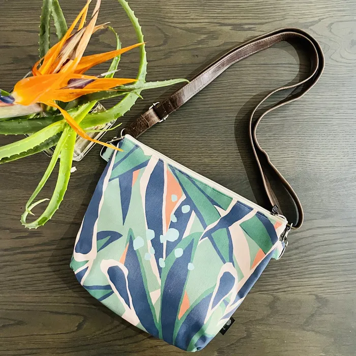 HJT Earrings Fabric Sling Bags Stowe