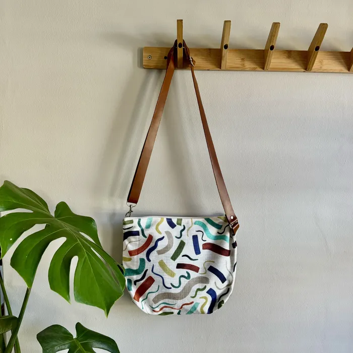 HJT Earrings Fabric Sling Bags Stowe