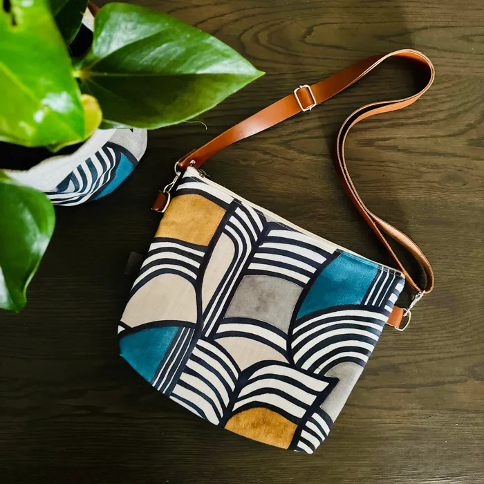 HJT Earrings Fabric Sling Bags Stowe