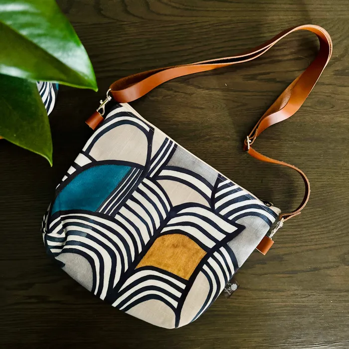 HJT Earrings Fabric Sling Bags Stowe