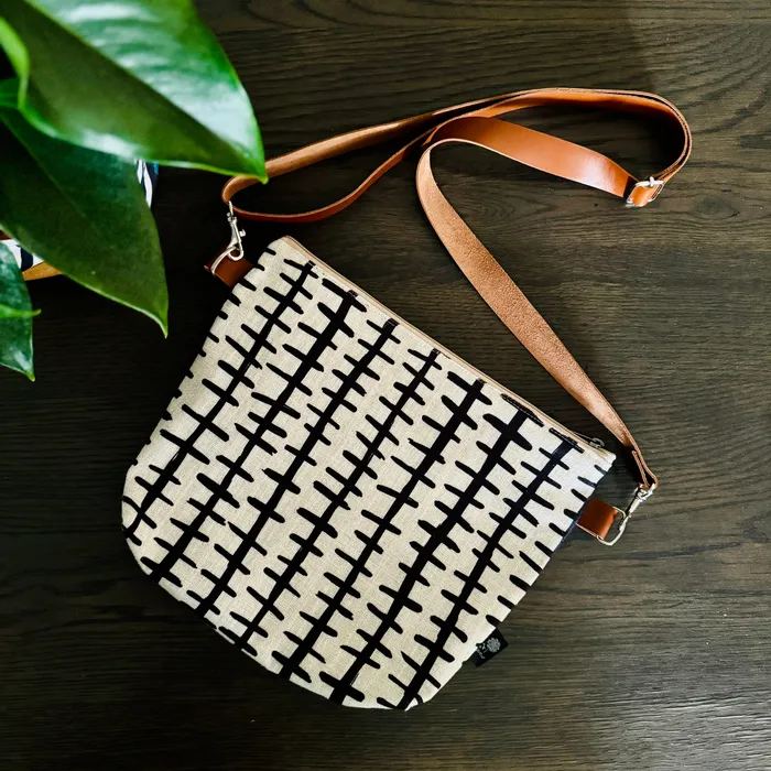 HJT Earrings Fabric Sling Bags Stowe