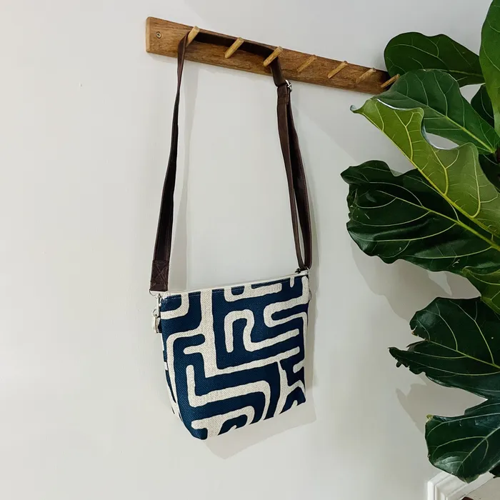 HJT Earrings Fabric Sling Bags Stowe