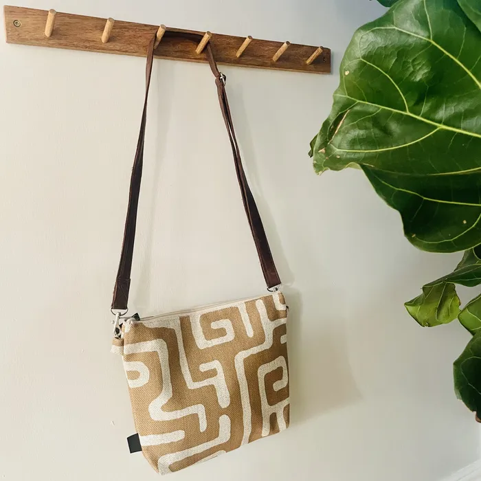 HJT Earrings Fabric Sling Bags Stowe