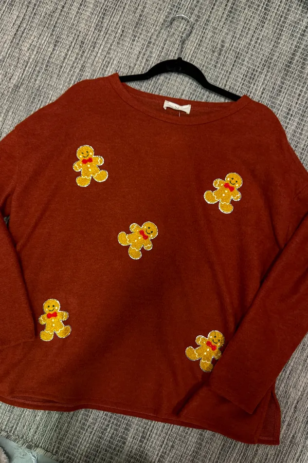 Hopely Earrings Gingerbread Top