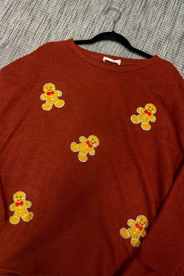 Hopely Earrings Gingerbread Top