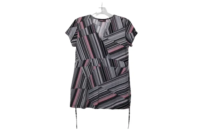 Iannella Rings Iannella Black Pink Blouse S