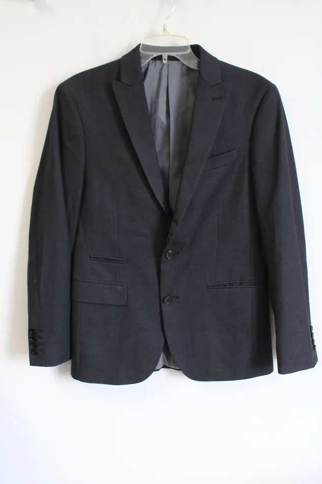 J Ferrar Rings J Ferrar Slim Fit Black Blazer 38 S