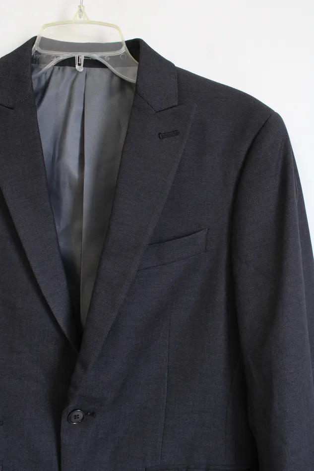J Ferrar Rings J Ferrar Slim Fit Black Blazer 38 S