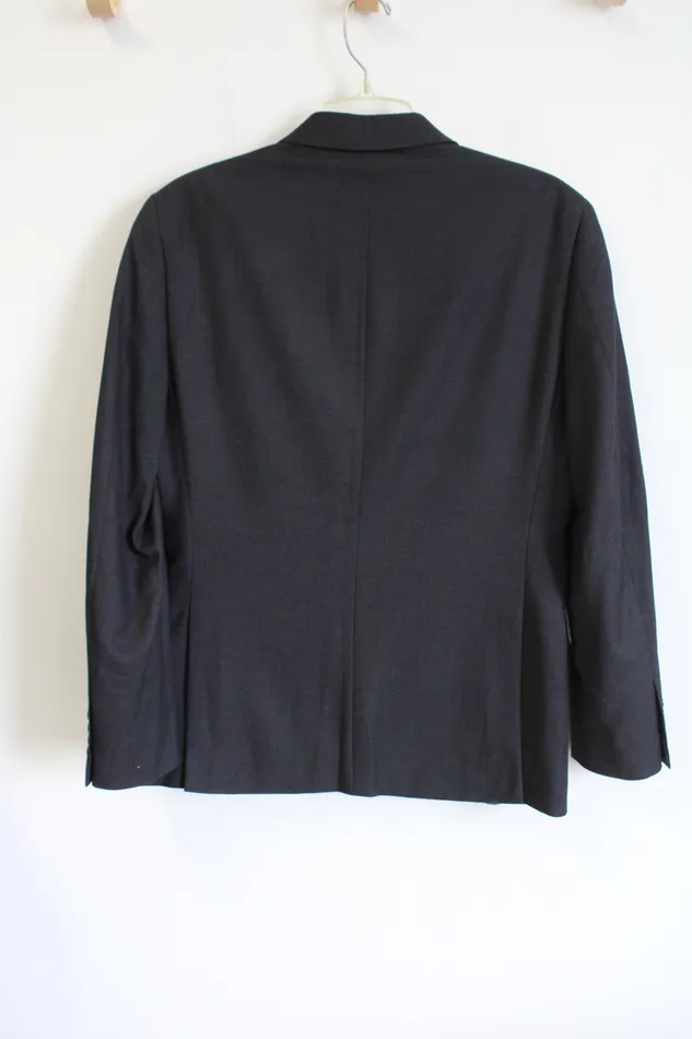 J Ferrar Rings J Ferrar Slim Fit Black Blazer 38 S