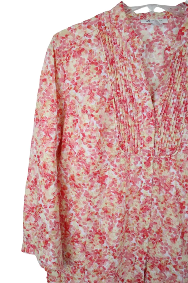 JM Collection Rings JM Collection Pink Floral Top 16
