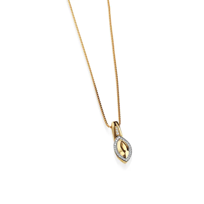 John Atencio Elixir Gold Diamond Pendant Necklaces
