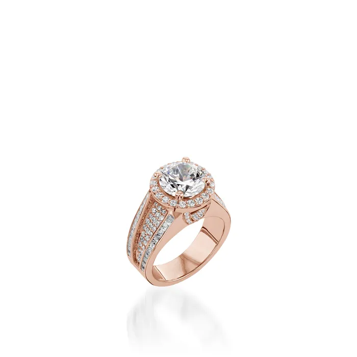 John Atencio Maya Elite Yellow Gold Diamond Ring Rings