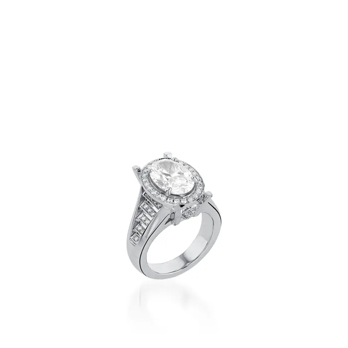 John Atencio Rings Elizabeth Elite Yellow Gold Diamond Ring