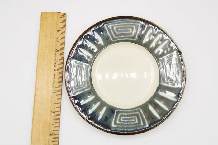 Jubilee Thrift Earrings Mikasa Potters Craft Small Plate
