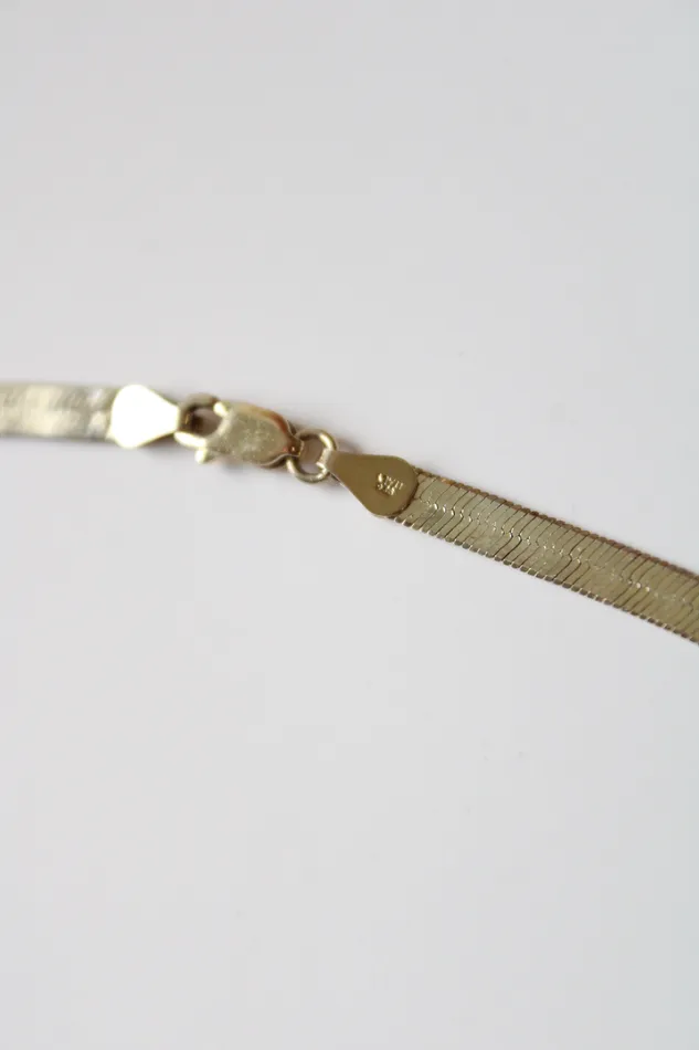 Jubilee Thrift Necklaces Sterling Silver Herringbone Necklace