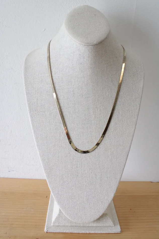 Jubilee Thrift Necklaces Sterling Silver Herringbone Necklace
