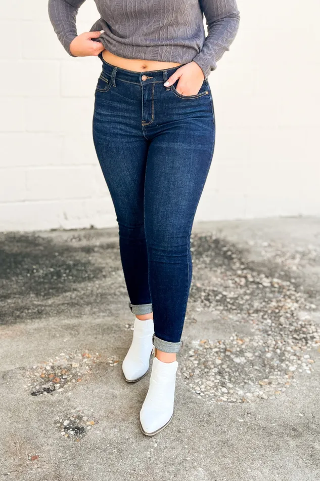 Judy Blue Rings RESTOCK Judy Blue Ashby NonDistressed HiWaist Jeans